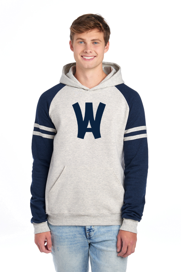 Varsity Colorblock Hooded Sweatshirt