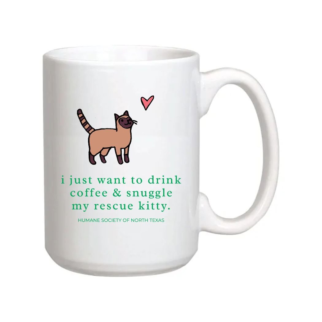 HSNT Cat Snuggle Mug
