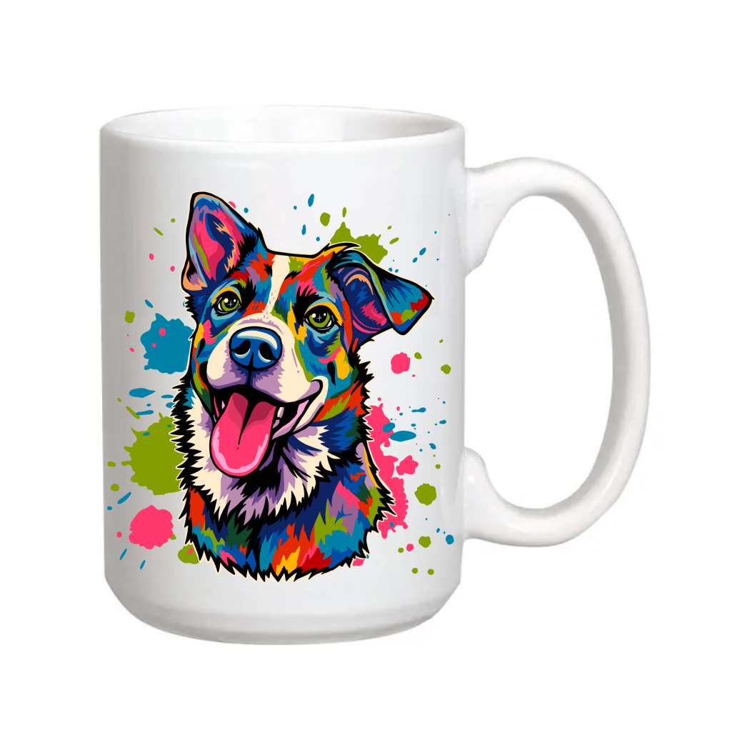 Pop-Art Coffee Mug Dog