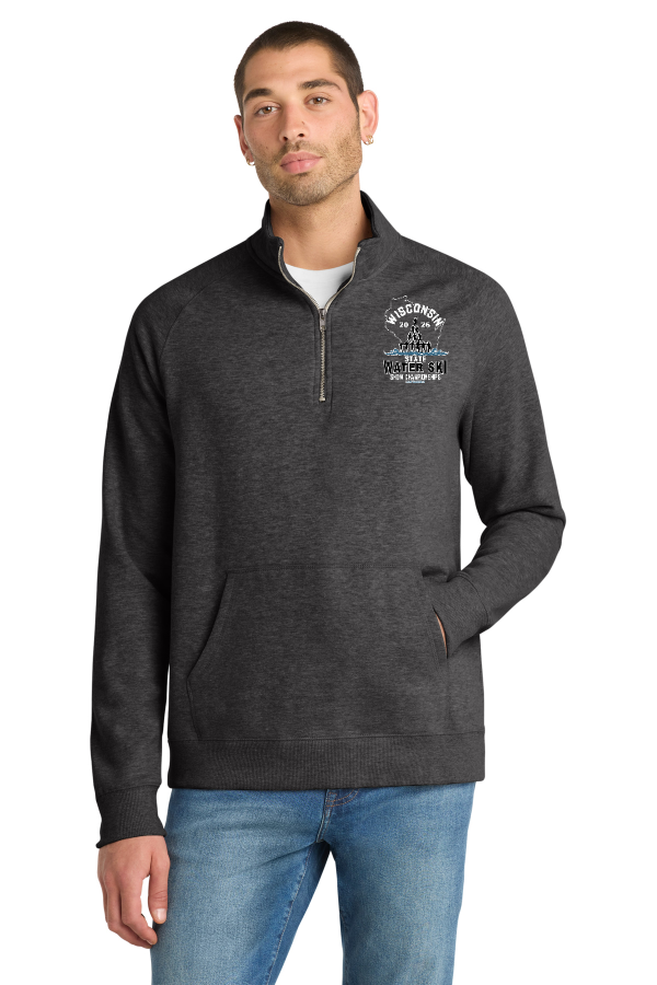 EMBROIDERED District Lightweight Fleece 1/4-Zip. DM392
