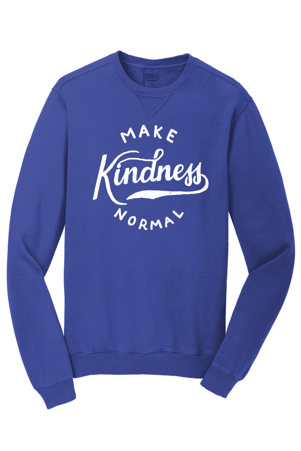 Port & Company Beach Wash Garment-Dyed Crewneck Sweatshirt PC098