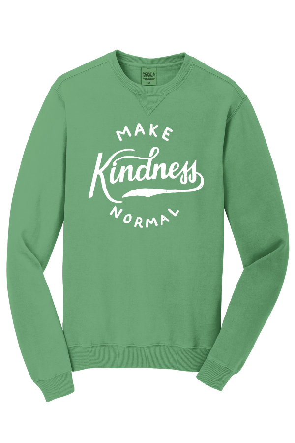 Port & Company Beach Wash Garment-Dyed Crewneck Sweatshirt PC098