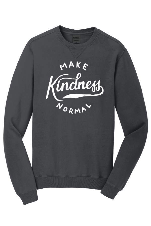 Port & Company Beach Wash Garment-Dyed Crewneck Sweatshirt PC098