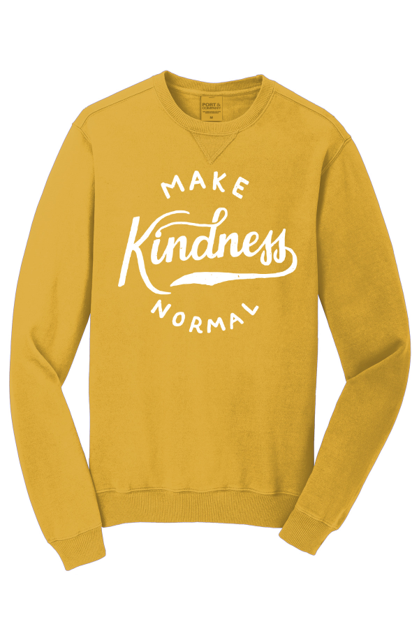 Port & Company Beach Wash Garment-Dyed Crewneck Sweatshirt PC098