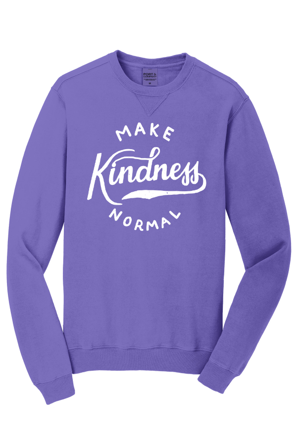 Port & Company Beach Wash Garment-Dyed Crewneck Sweatshirt PC098