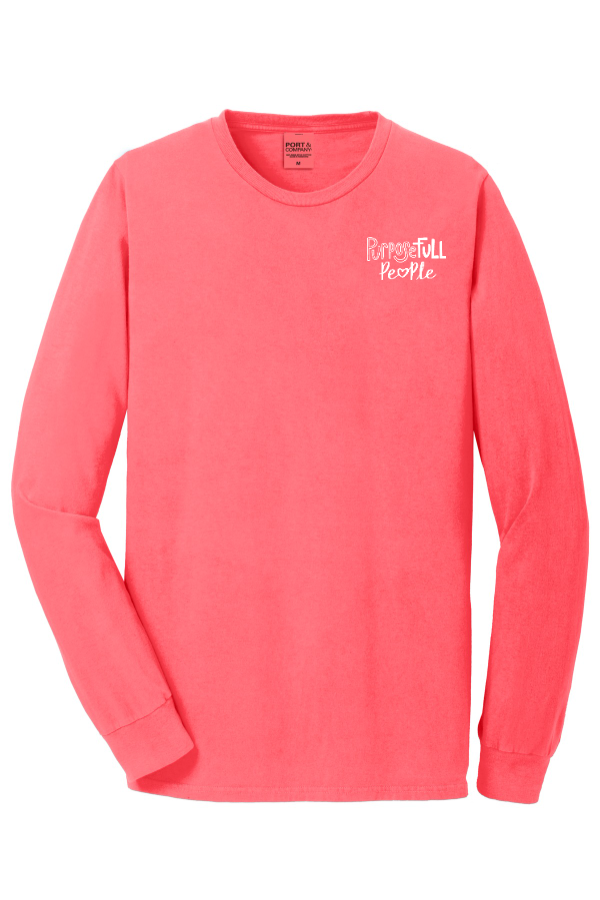 Port & Company Beach Wash Garment-Dyed Long Sleeve Tee PC099LS