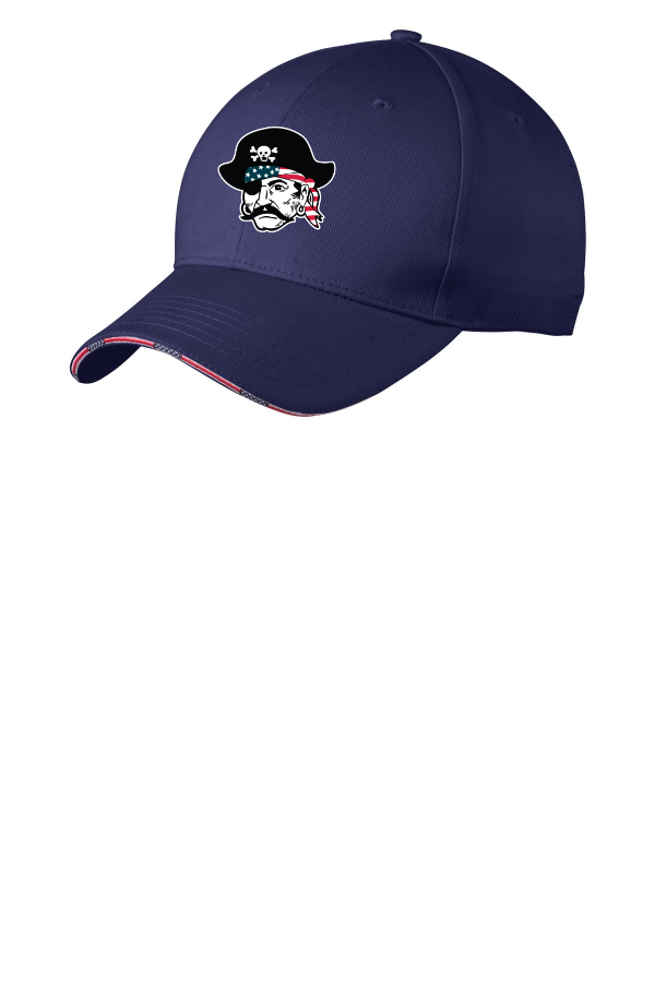 Americana Flag Sandwich Cap