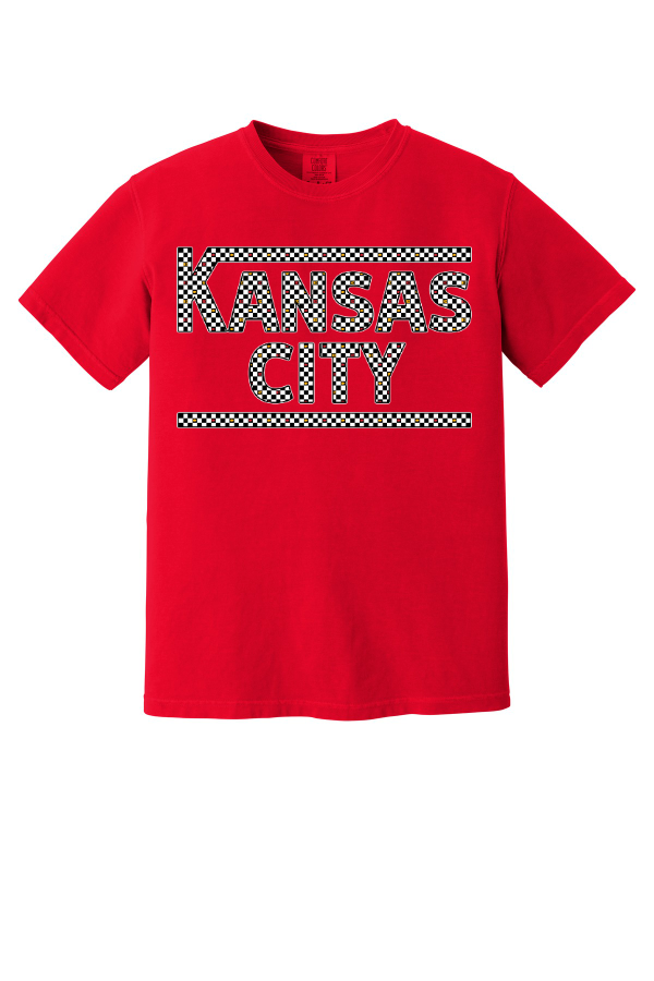 Kansas City Checkered Tee