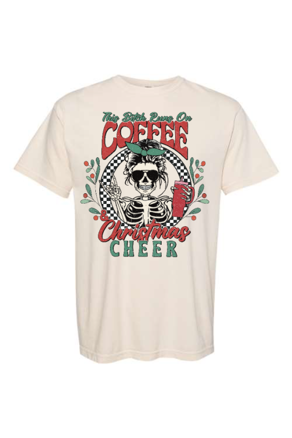 Coffee & Christmas Cheer Tee