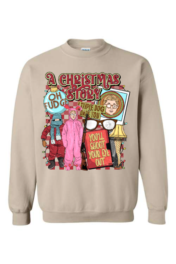 Christmas Story Crewneck Sweatshirt