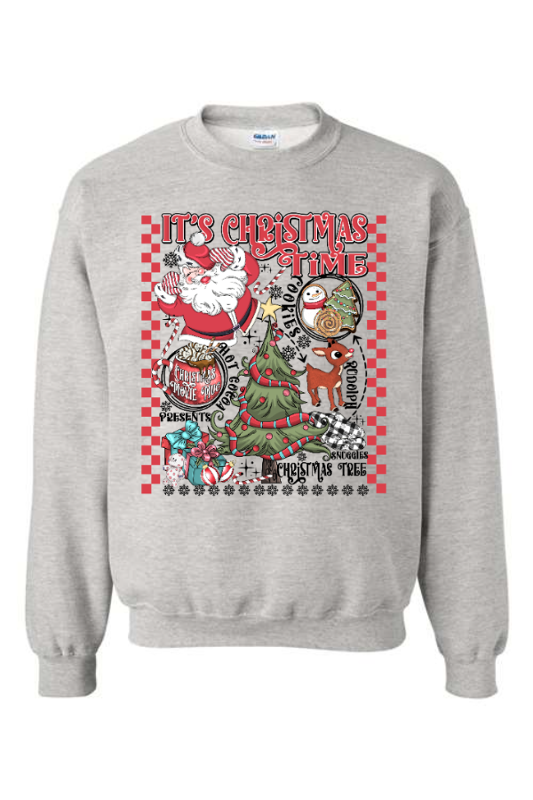 It's Christmas Time Crewneck Sweatshirt