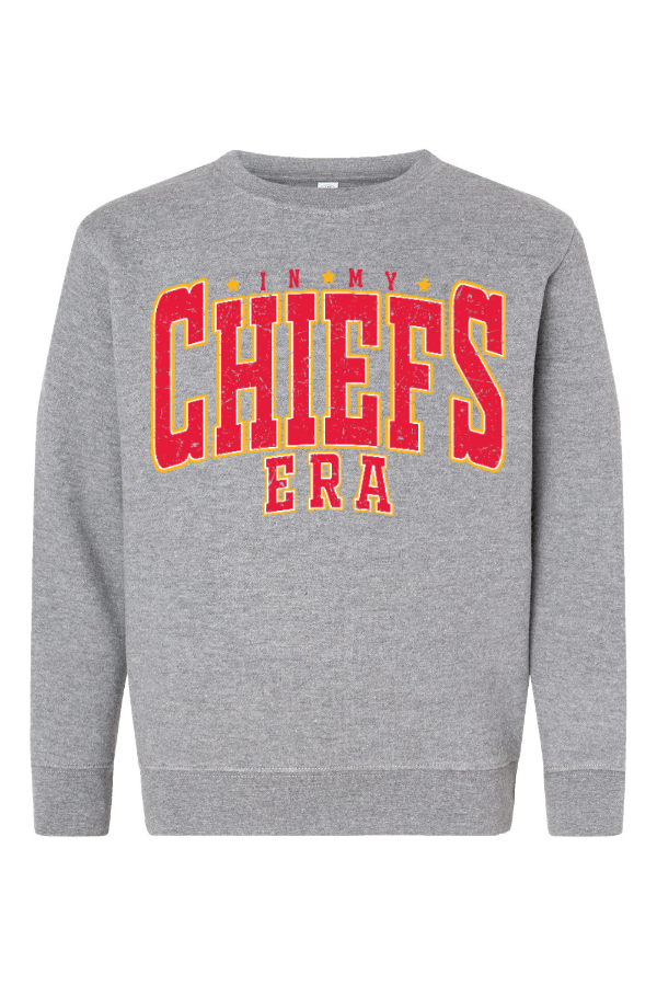 Chiefs Era Youth Crewneck Sweatshirt