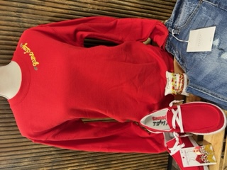 Game Day Embroidered Crewneck Sweatshirt