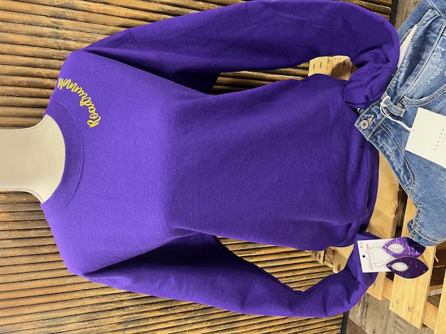 Roadrunners Embroidered Crewneck Sweatshirt