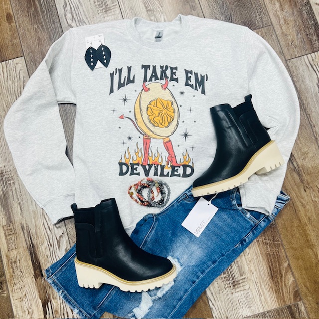 Deviled Crewneck Sweatshirt