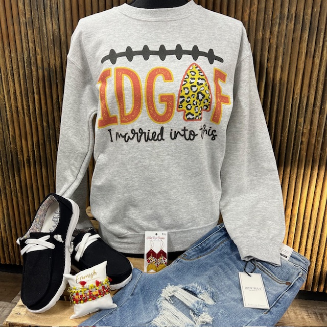 IDGAF Crewneck Sweatshirt