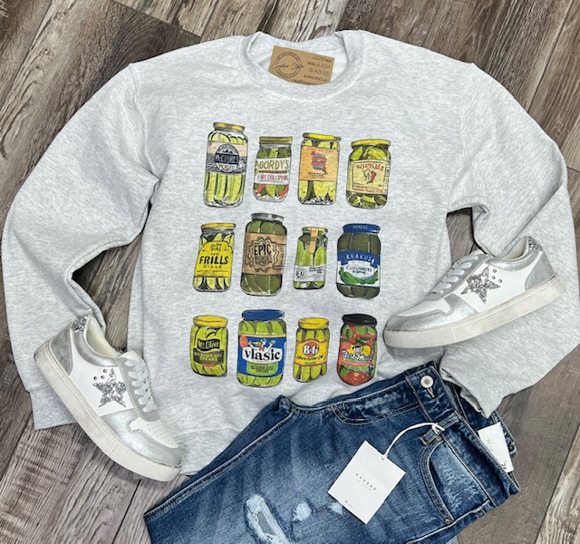 Pickle Crewneck Sweatshirt
