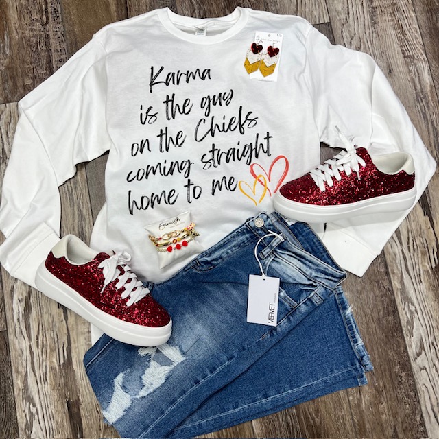 Karma Long Sleeve Tee
