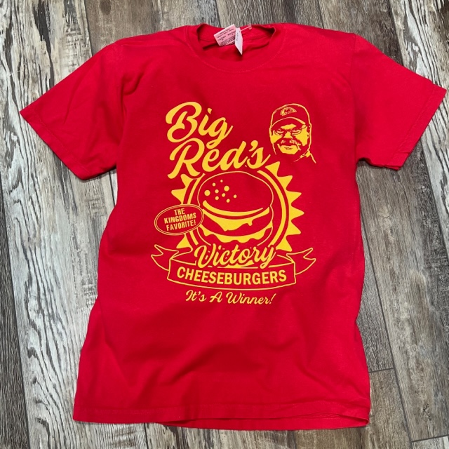 Big Red's Victory Cheeseburgers Tee