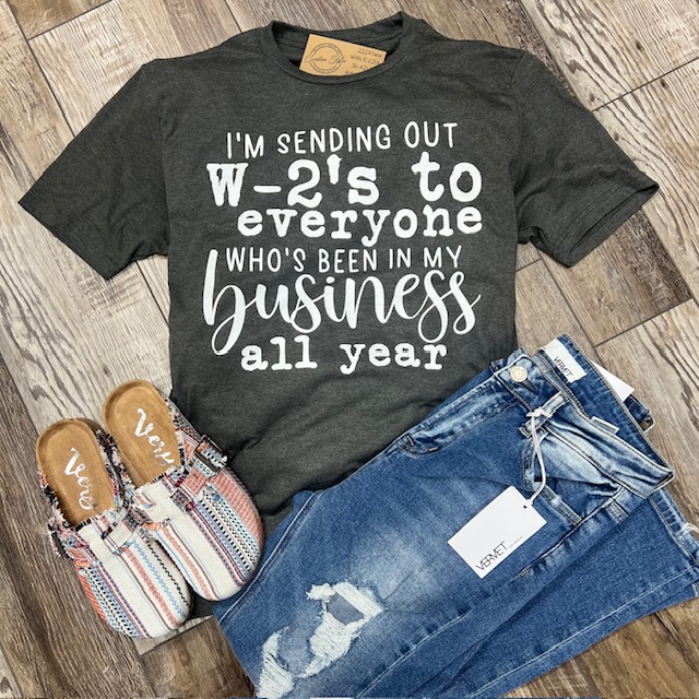 Sending Out W2's Tee