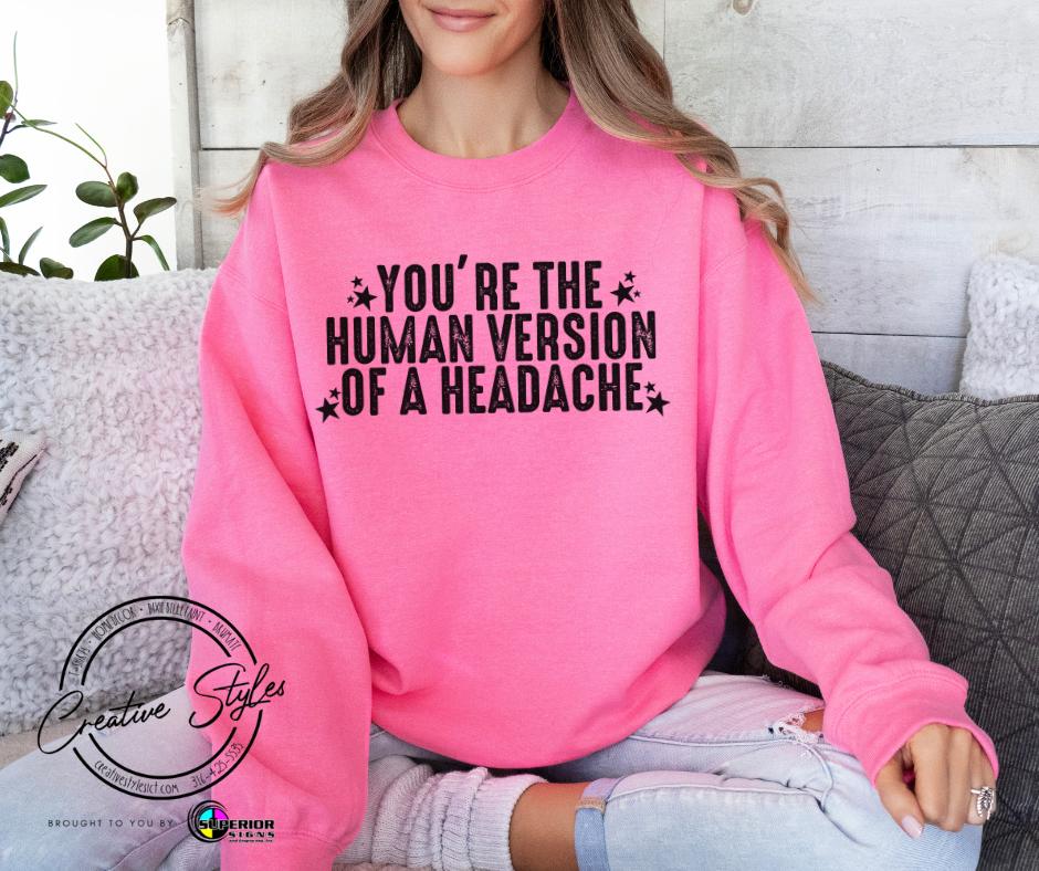 Headache Crewneck Sweatshirt