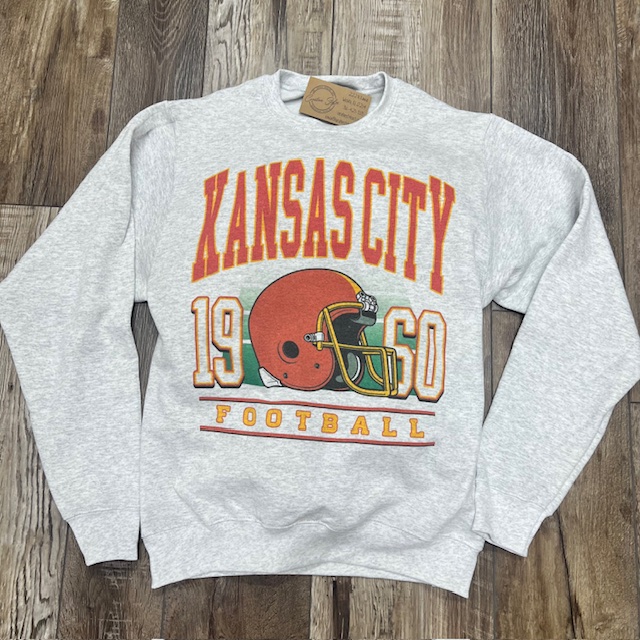 Kansas City Football 1960 Crewneck Sweatshirt