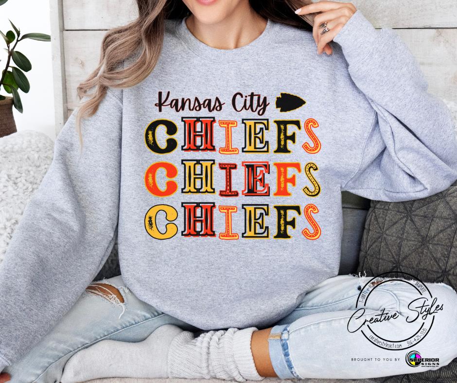 Kansas City Chiefs Crewneck Sweatshirt
