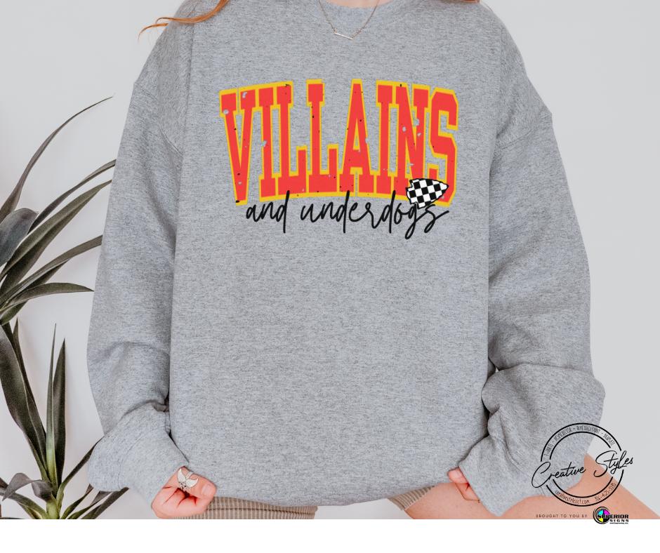 Villains & Underdogs Crewneck Sweatshirt