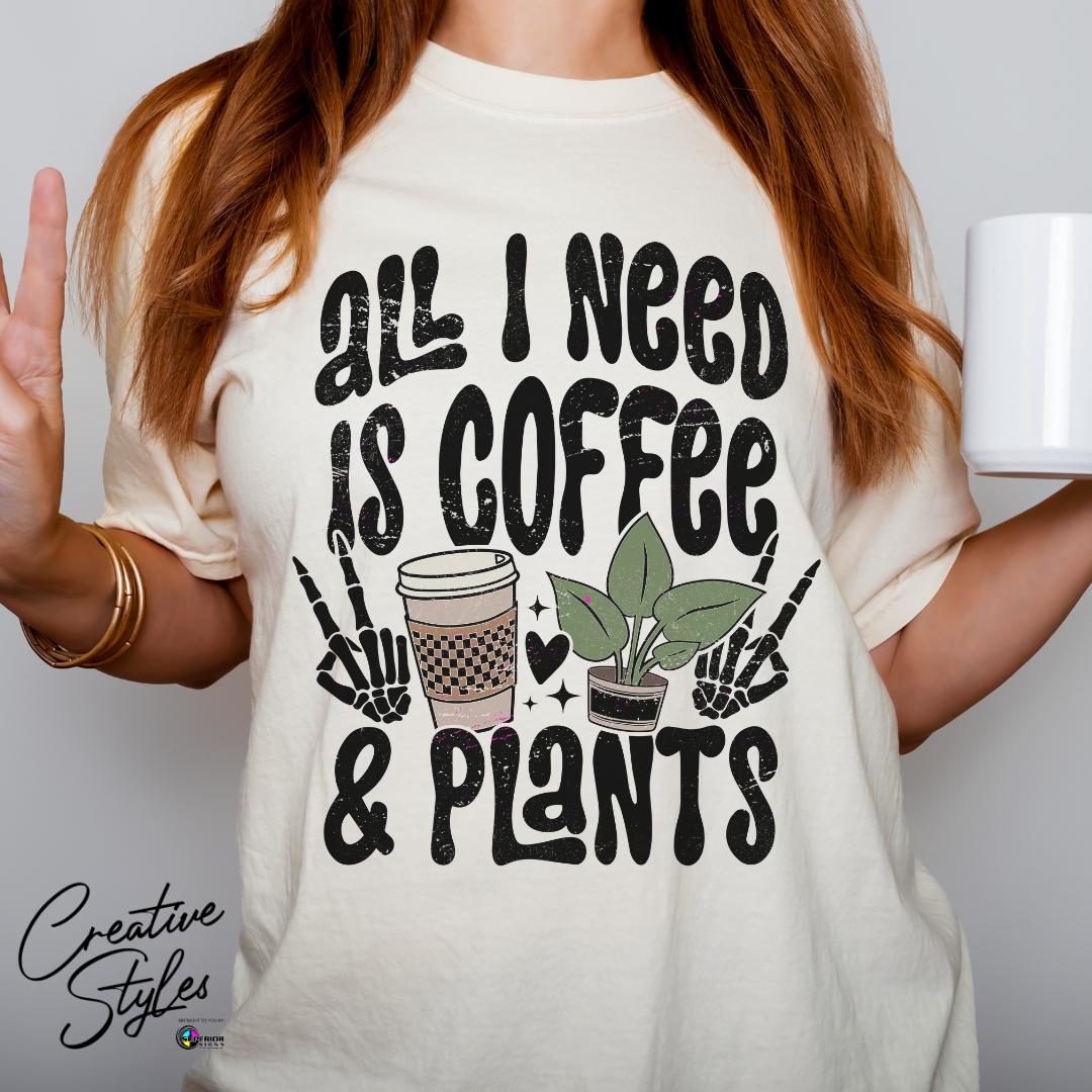 Coffee & Plants Tee