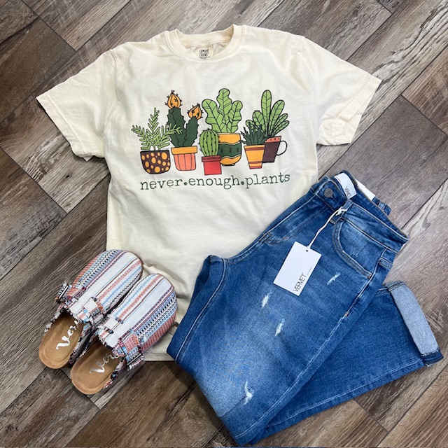 Never Enough Plants tee