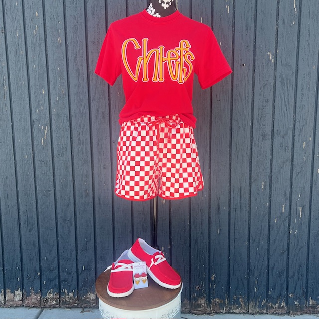 3D Puff Chiefs Embroidered Tee