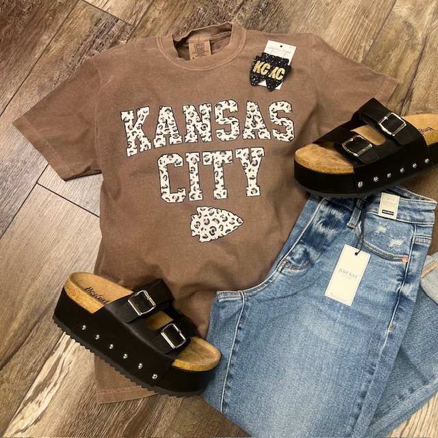Kansas City Leopard Tee