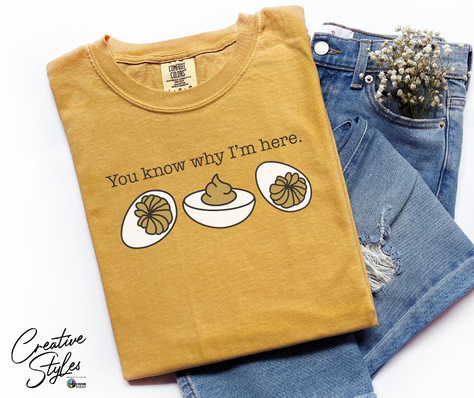 You Know Why I'm Here Tee