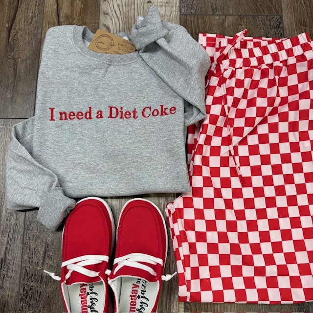 I need a  Embroidered Sweatshirt