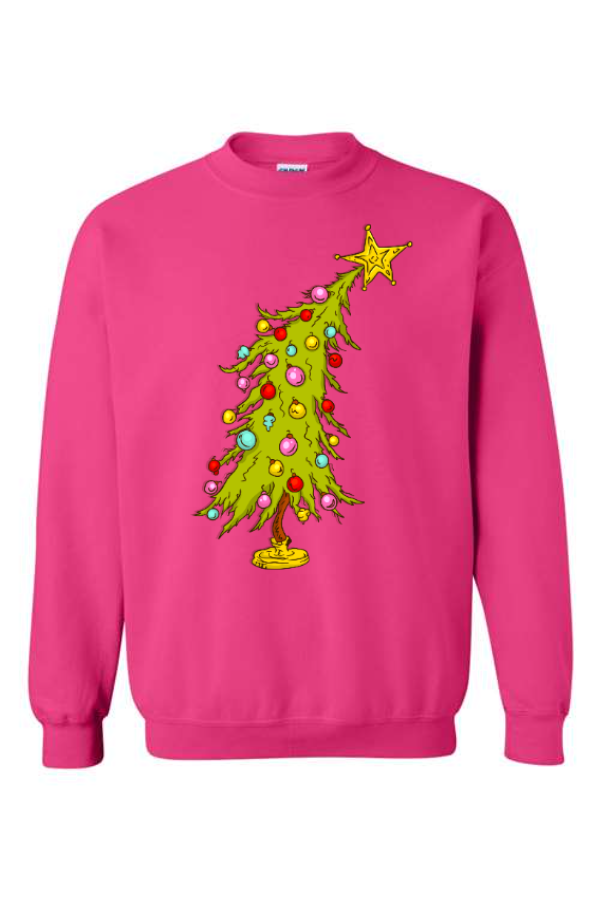 Whoville Tree Crewneck Sweatshirt
