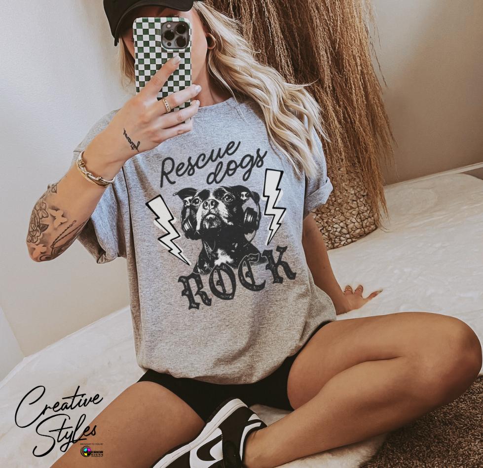 Rescue Dogs Rock Tee