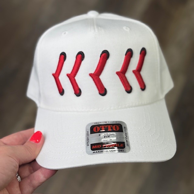 Baseball Stitch 3D Embroidered Hat