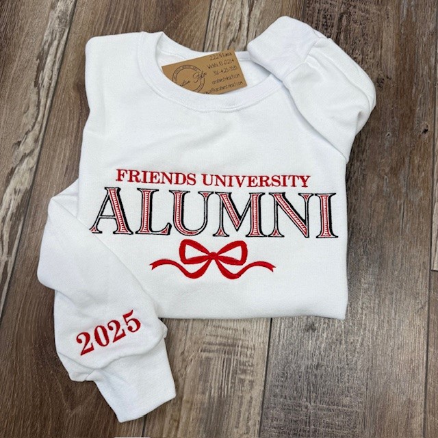 Custom Alumni Embroidered Crewneck Sweatshirt