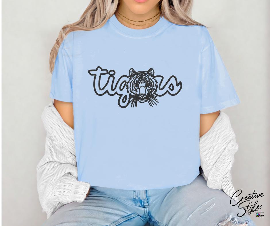 Tigers Embroidered Tee