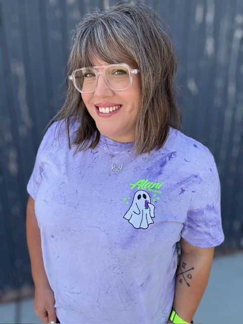 Energy Drink Ghost Embroidered Tee