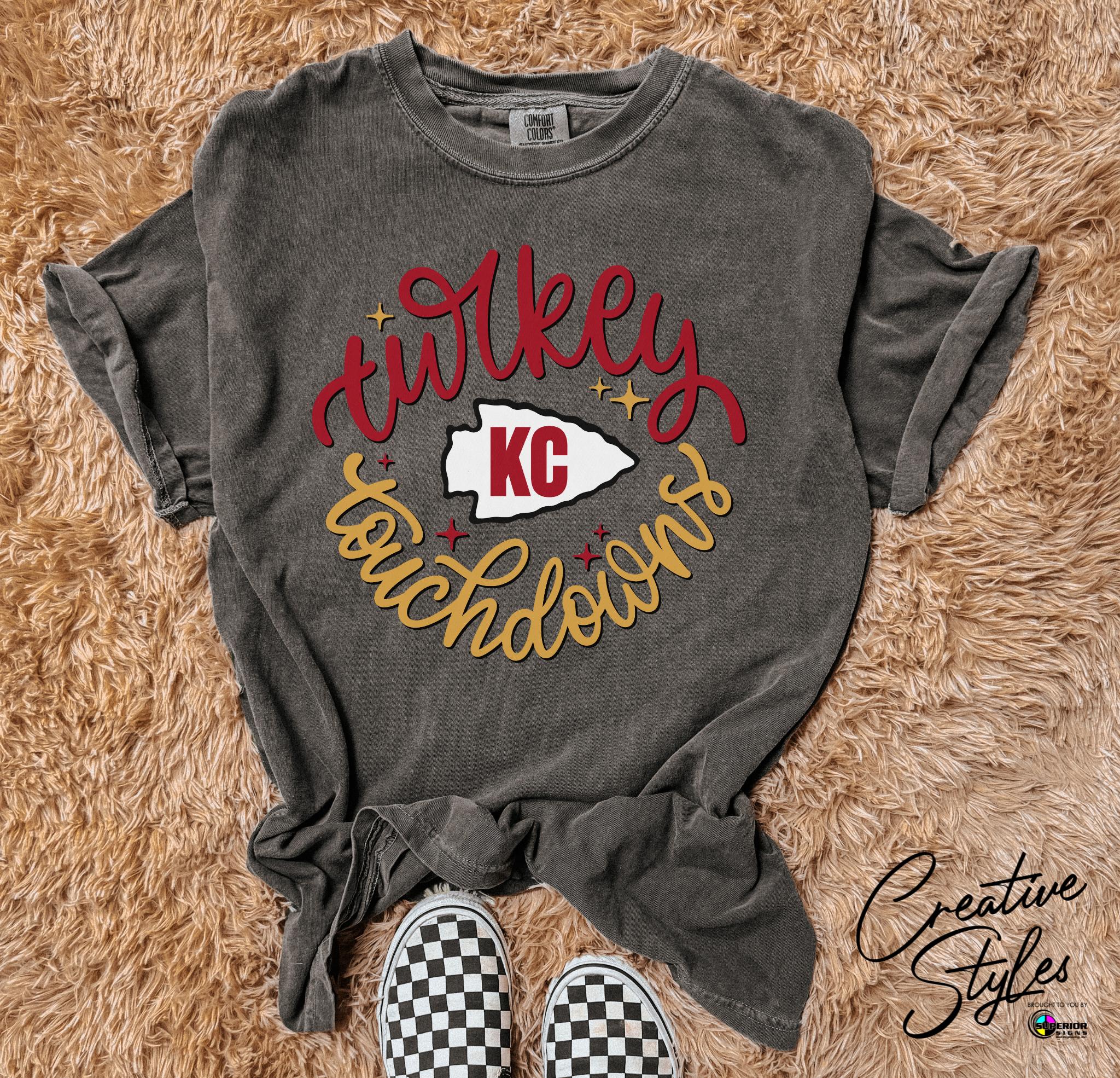 Turkey KC Touchdowns Tee