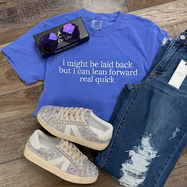 Laid Back Embroidered Tee