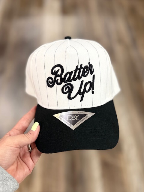 Batter Up Puff Embroidered Hat