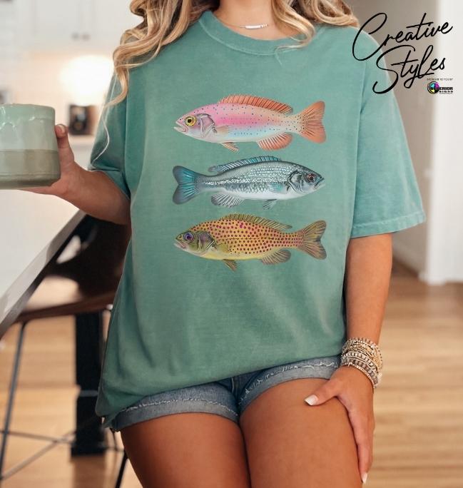 Three Fish Tee