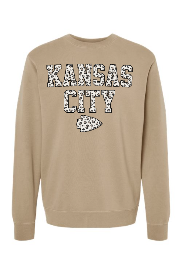 Kansas City Leopard Crewneck