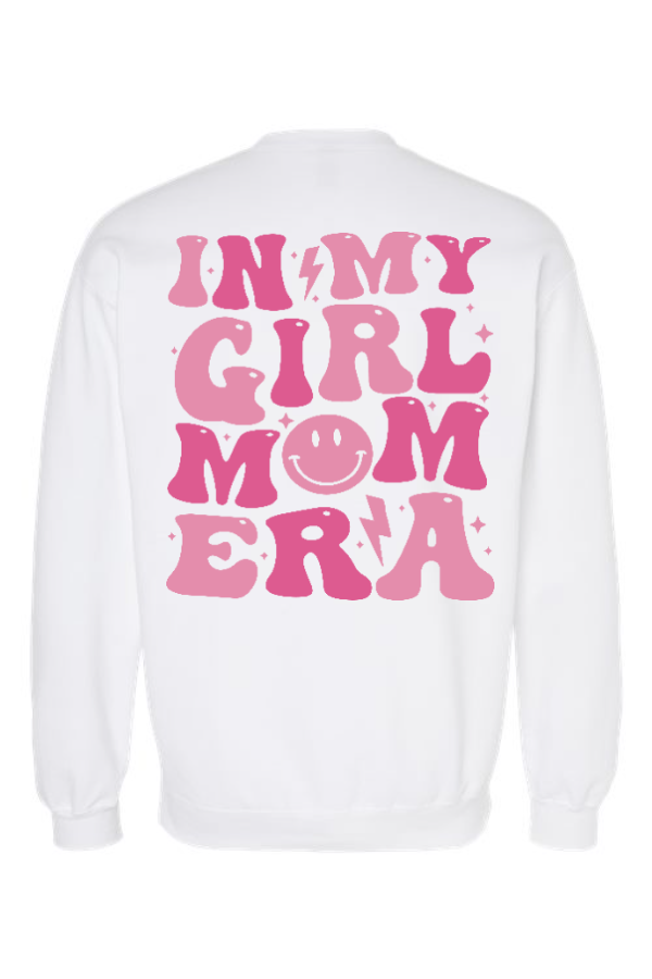 Girl Mom Era Crewneck Sweatshirt