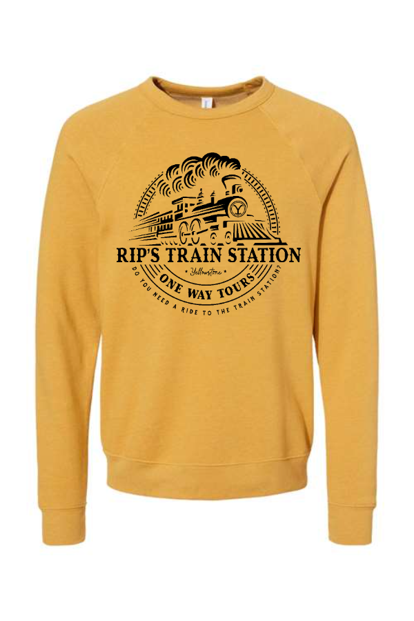 Rip's Train Station Crewneck Sweatshirt