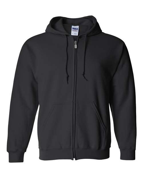 Heavy Blend Full-Zip Hooded Sweatshirt with embroidery