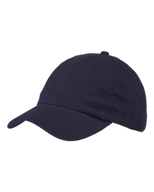 Brushed  V200 Twill Unstructured Cap with embroidery option #1 or #2