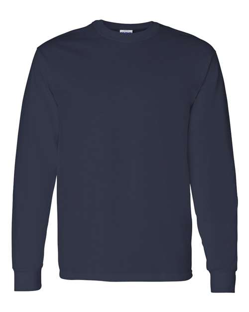 Heavy Cotton Long-Sleeve T-Shirt with embroidery or silk screen options